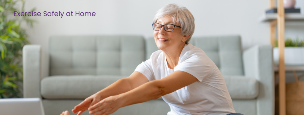 Is It Safe to Exercise Home Alone Online? exercise safely at home